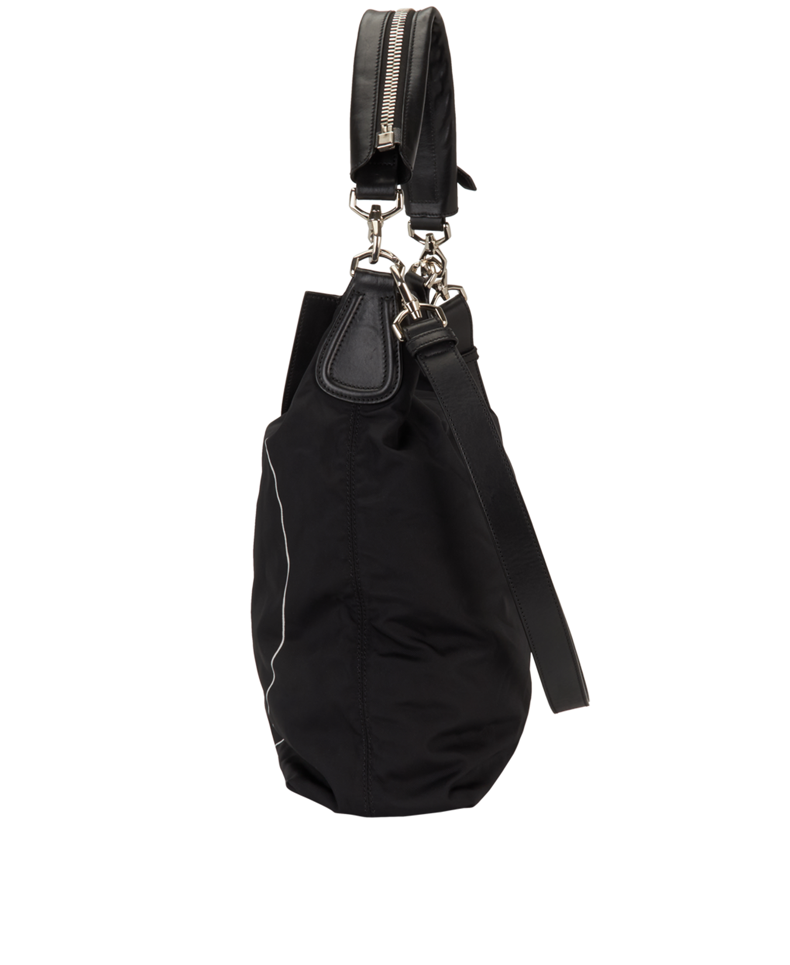 Monkeys Vertical Hobo, &pound;250, Handbags, Black, Nylon, Bottom view